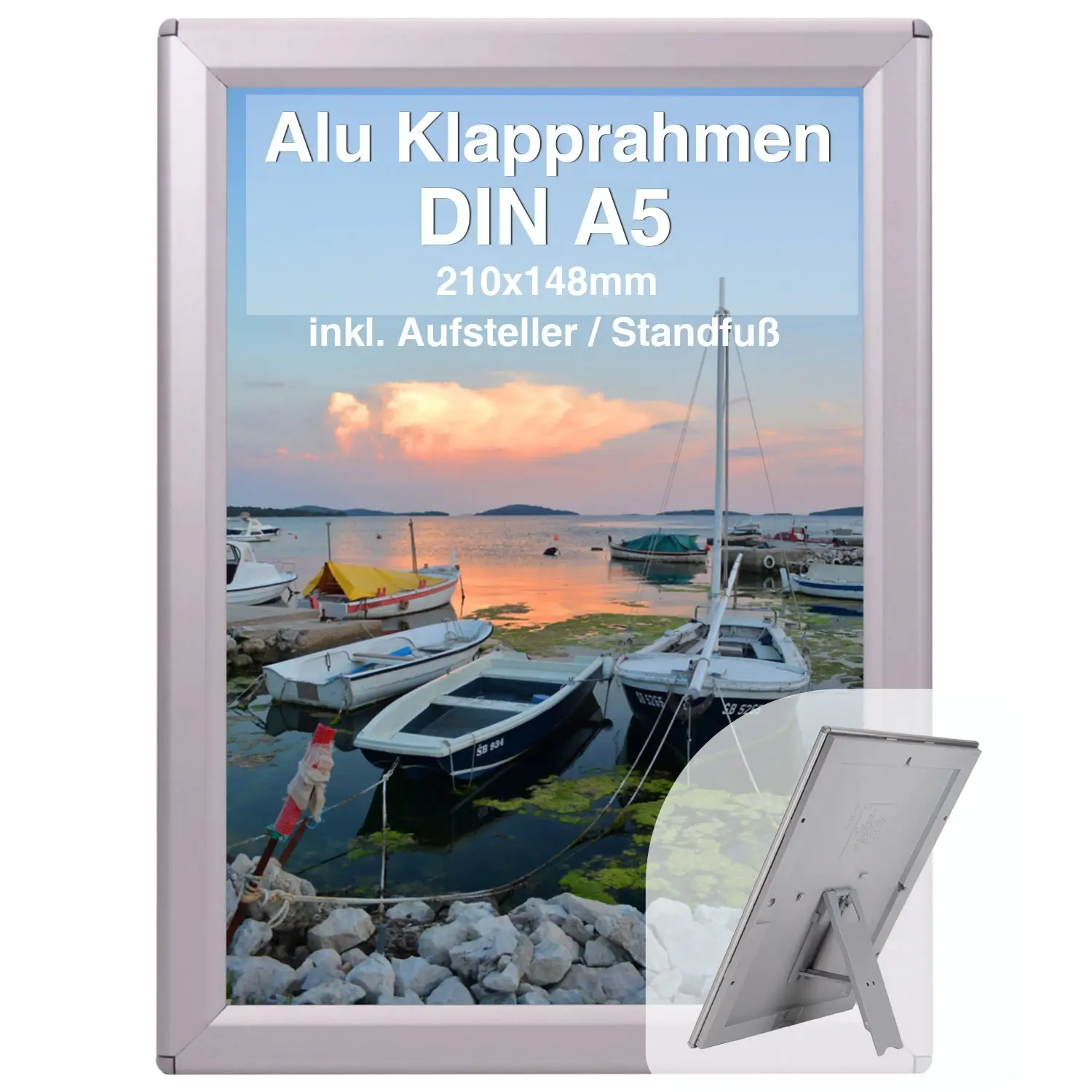 Alu Klapprahmen Din A5