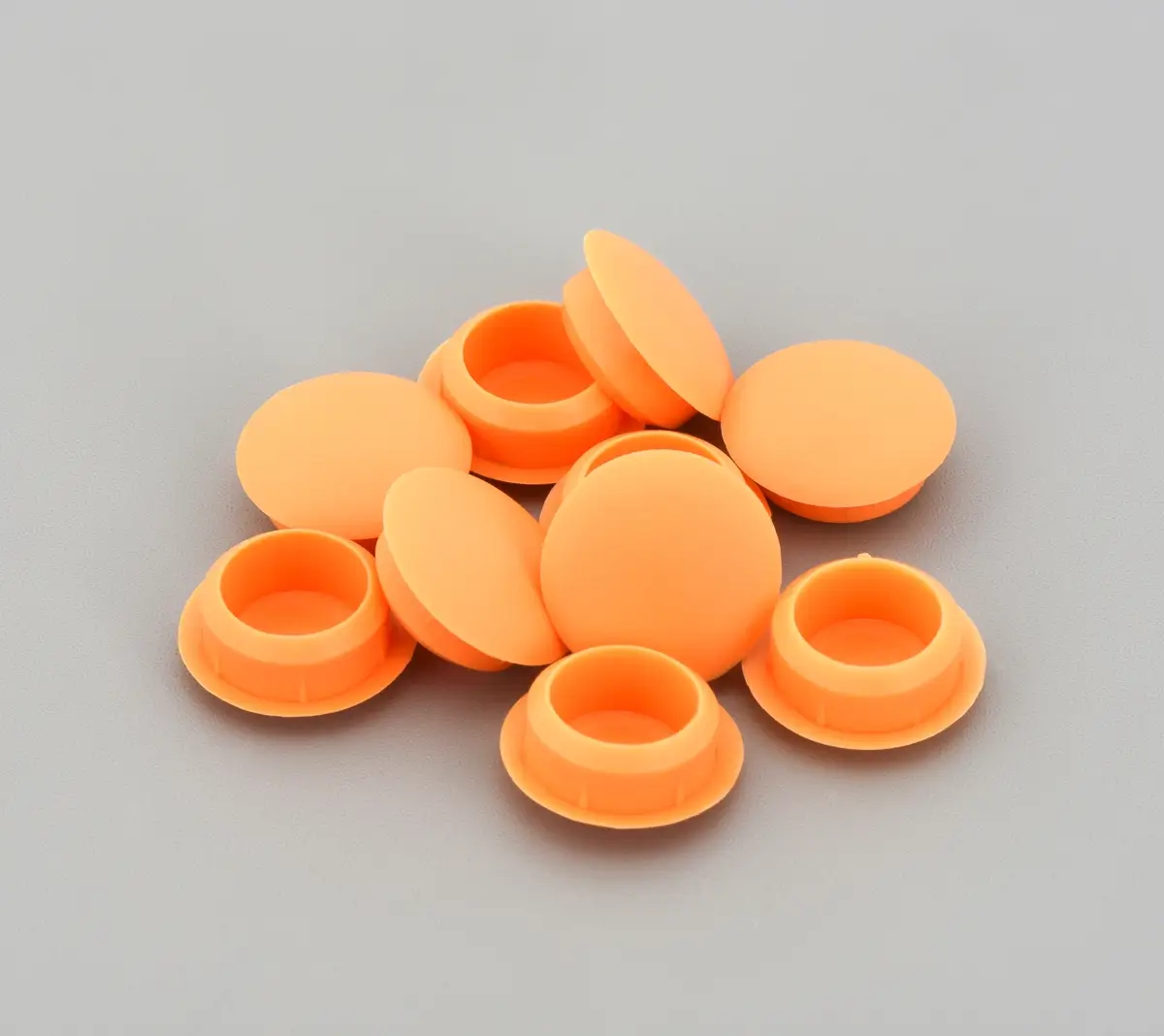 Bohrloch Abdeckkappe 10mm Orange