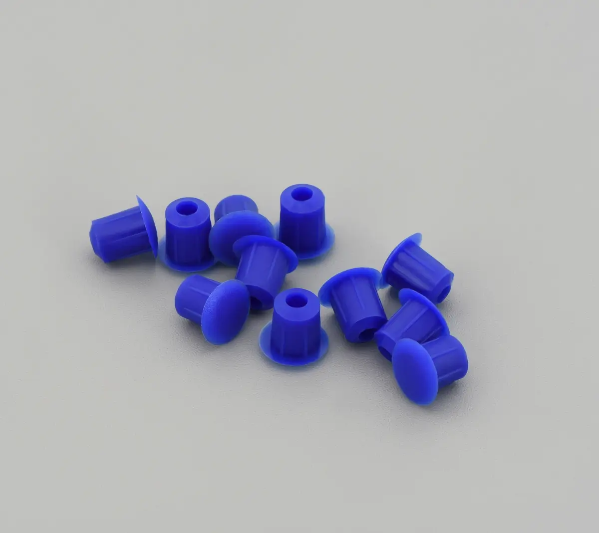 Bohrloch Abdeckkappe 5mm Blau