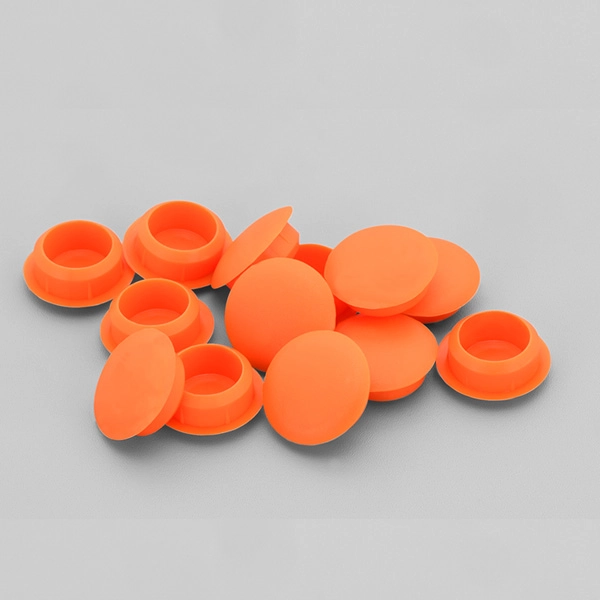 Bohrloch Abdeckkappe 10mm Dunkel Orange