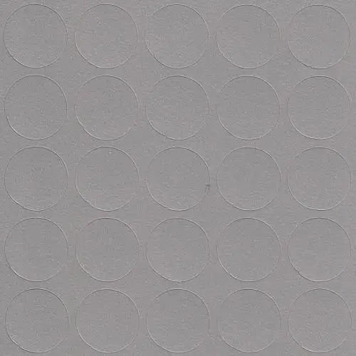 Abdeckkappe Selbstklebend Platin Grau 14 mm